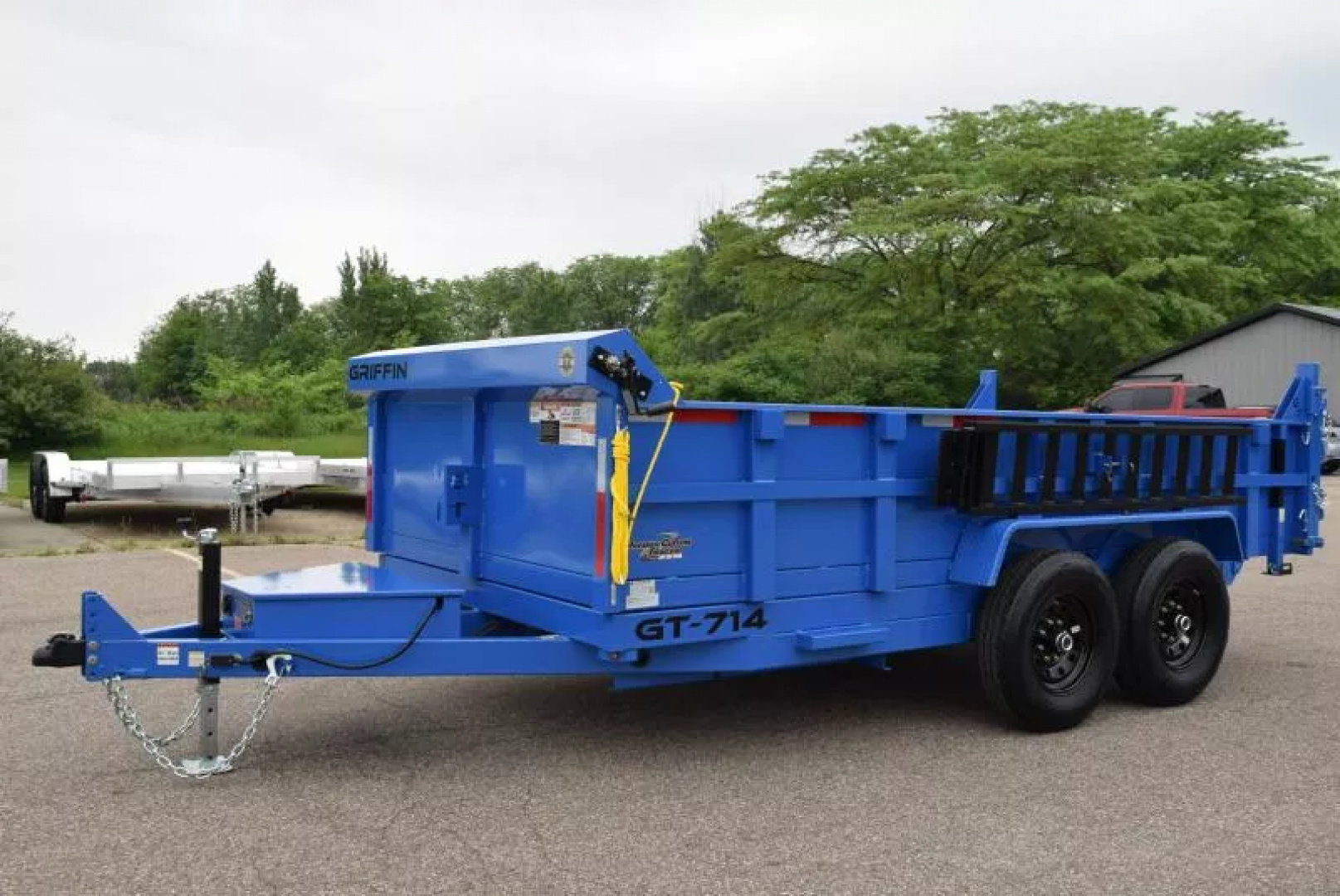 New GRIFFIN 7 x 14 14K LOW PRO DUMP TRAILER