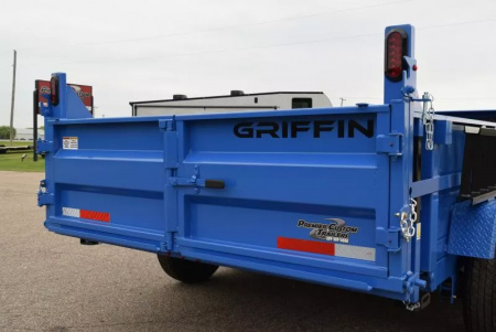 New GRIFFIN 7 x 14 14K LOW PRO DUMP TRAILER