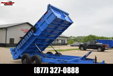 New GRIFFIN 7 x 14 14K LOW PRO DUMP TRAILER