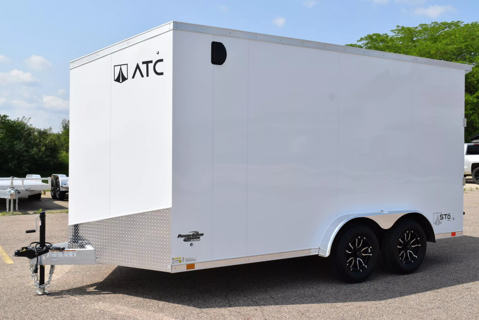 New ATC 7.5x14 STO 400 ALUMINUM CARGO TRAILER
