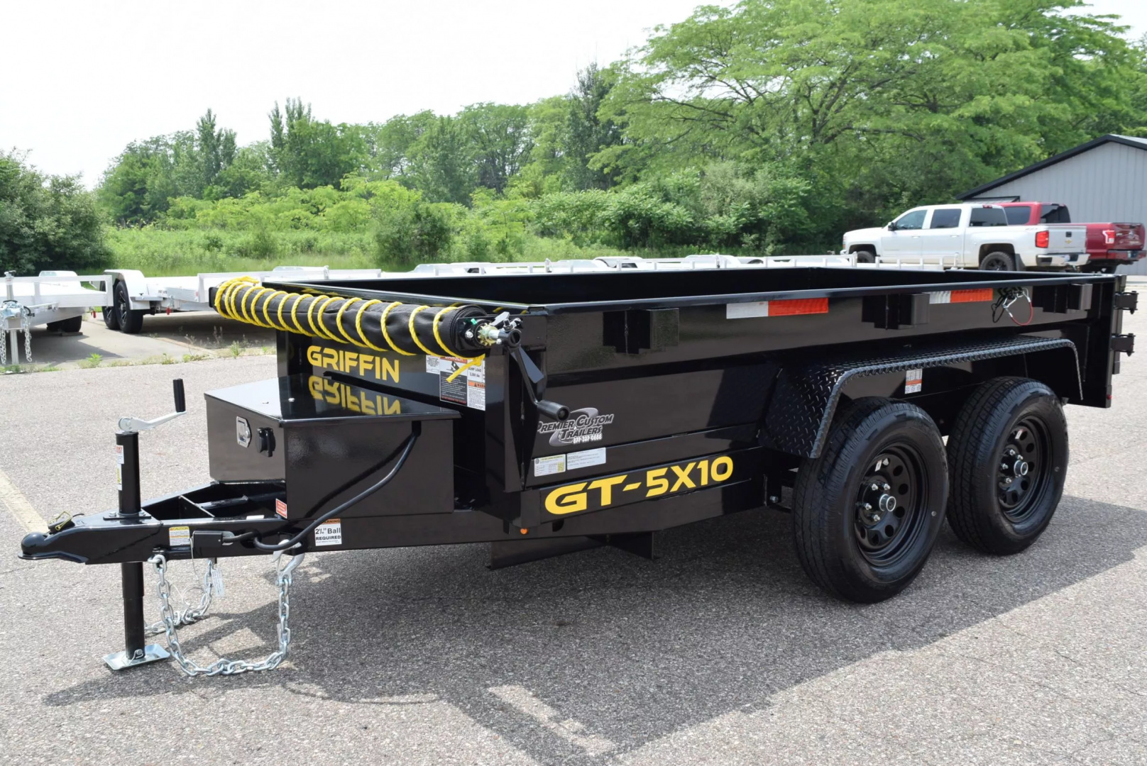 New GRIFFIN 5 X 10 LOW PRO DUMP TRAILER