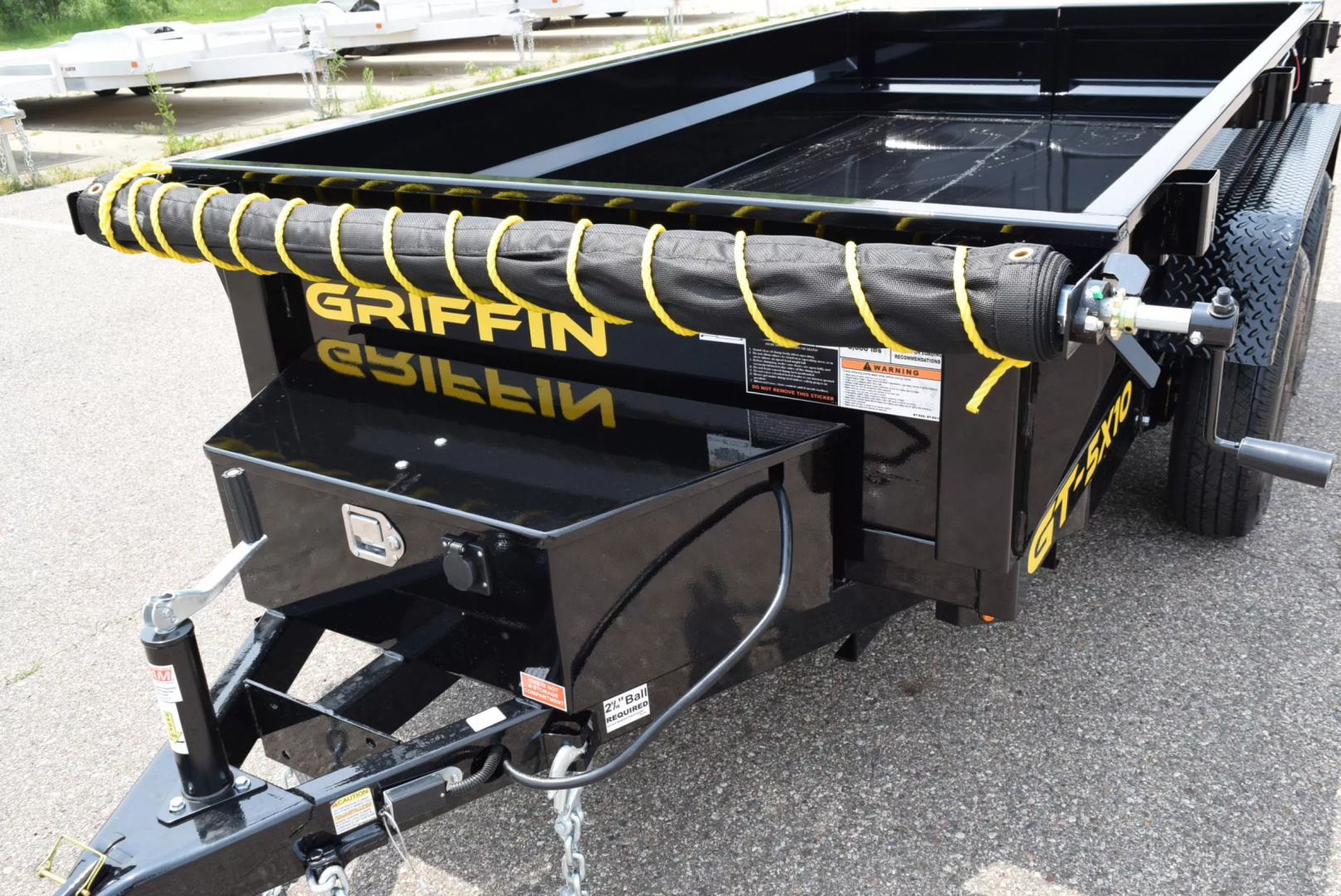 New GRIFFIN 5 X 10 LOW PRO DUMP TRAILER