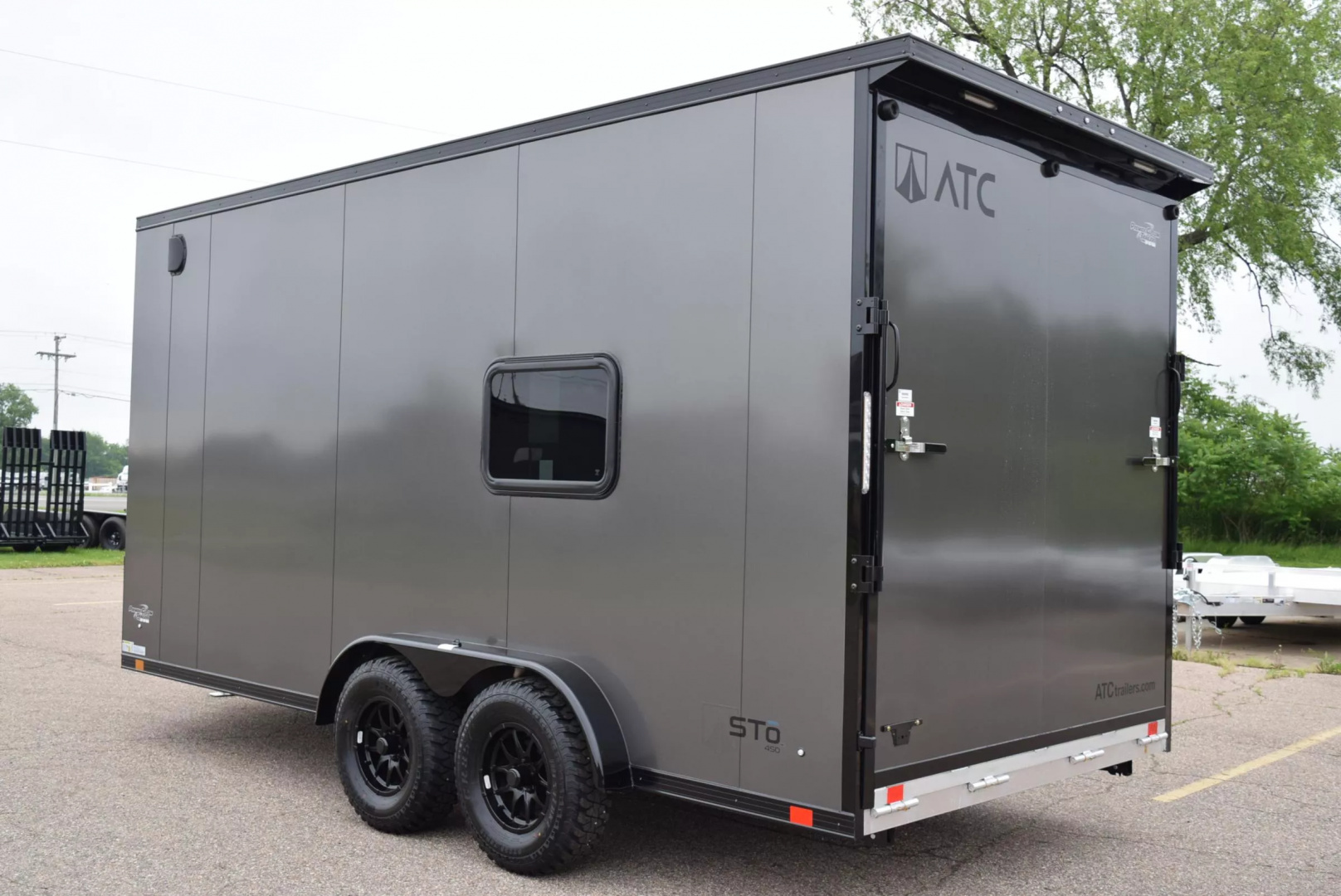 New ATC 7.5x16 STO 450 ALUMINUM CARGO TRAILER w/ ADVENTURE PACKAGE