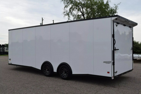New BRAVO 8.5x24 SCOUT PERFORMANCE ENCLOSED RACE TRAILER *MIDNIGHT EDITION*