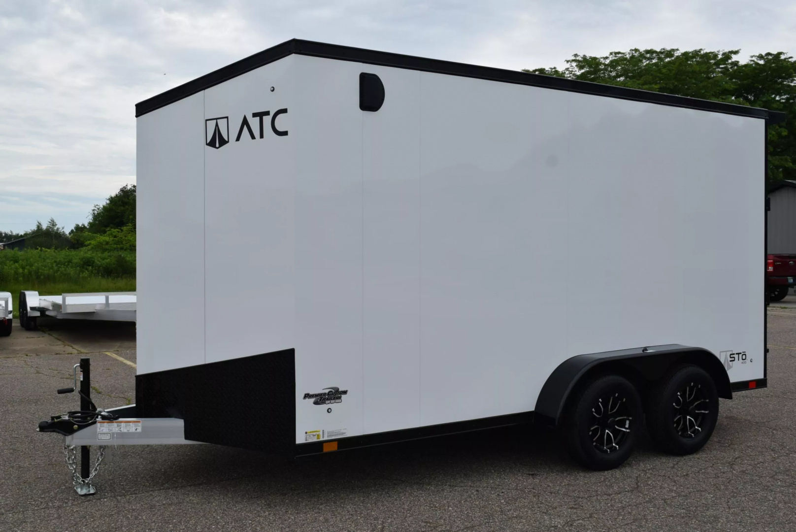 New ATC 7x14 STO 400 ALUMINUM CARGO TRAILER