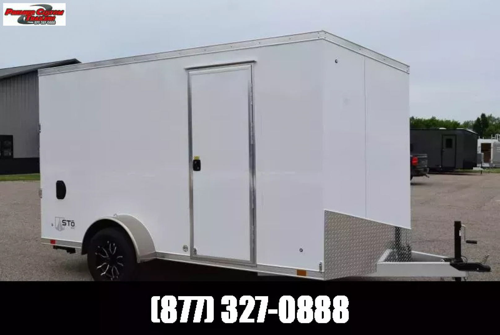 New ATC 6x12 STO 300 ALUMINUM CARGO TRAILER