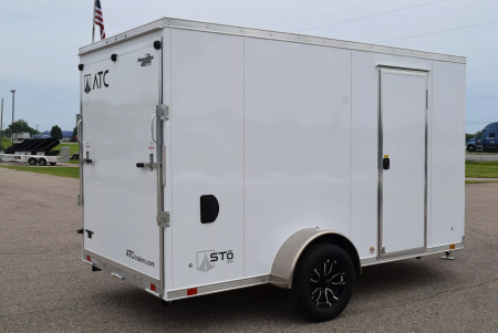 New ATC 6x12 STO 300 ALUMINUM CARGO TRAILER