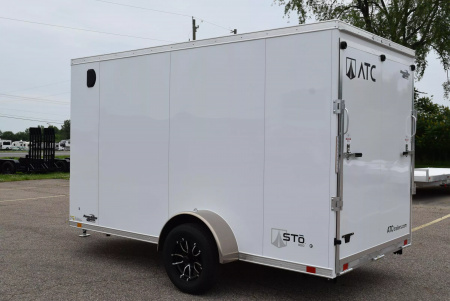 New ATC 6x12 STO 300 ALUMINUM CARGO TRAILER