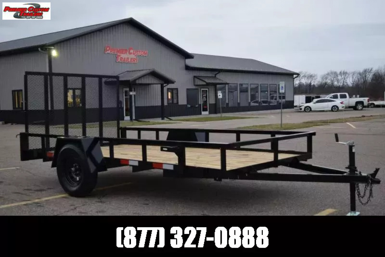 New BND 6x12 UTILITY TRAILER