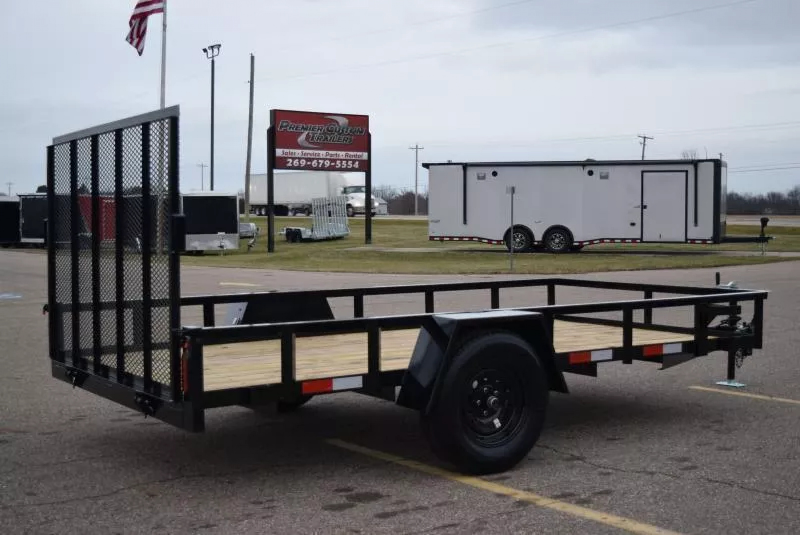 New BND 6x12 UTILITY TRAILER
