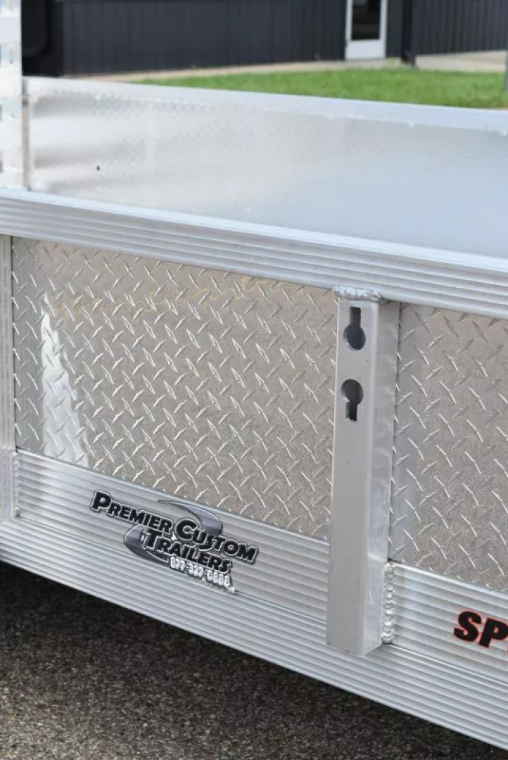 New SPORT HAVEN 6x12 DELUXE SERIES UTILITY TRAILER w/ ATP SIDES AND BI-FOLD RAMP GATE