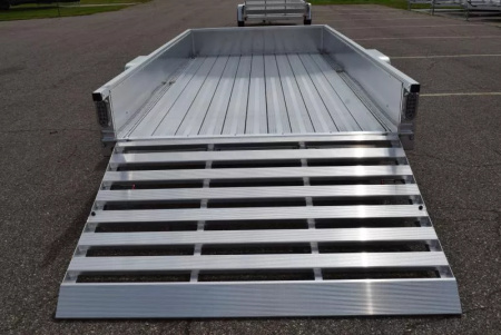 New SPORT HAVEN 6x12 DELUXE SERIES UTILITY TRAILER w/ ATP SIDES AND BI-FOLD RAMP GATE