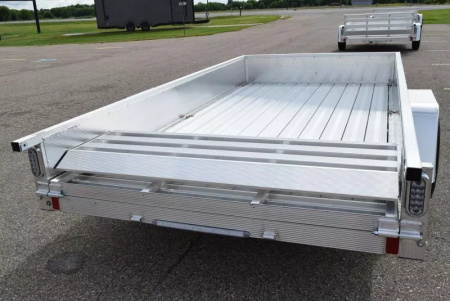 New SPORT HAVEN 6x12 DELUXE SERIES UTILITY TRAILER w/ ATP SIDES AND BI-FOLD RAMP GATE