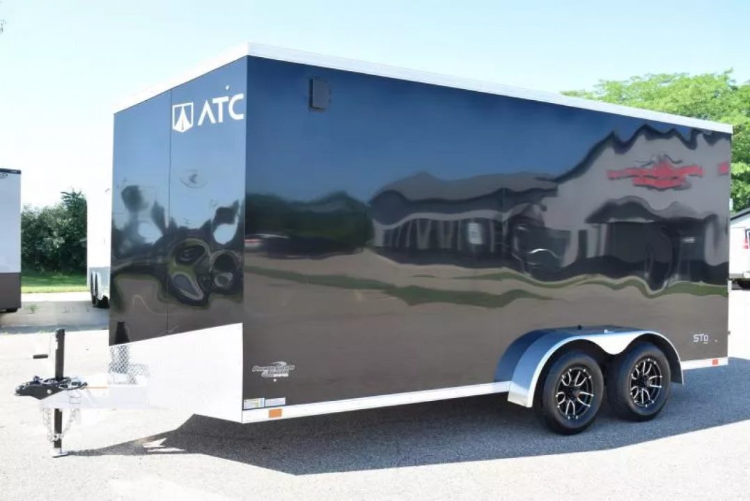 New ATC 7x16 STO 400 ALUMINUM CARGO TRAILER