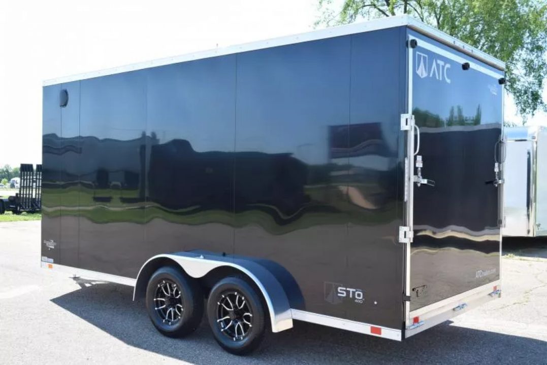 New ATC 7x16 STO 400 ALUMINUM CARGO TRAILER
