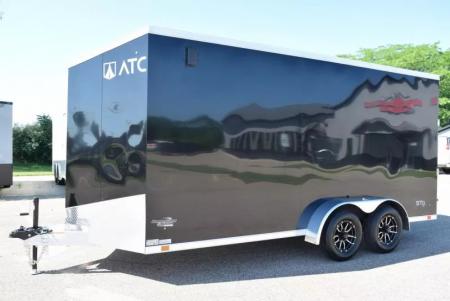 New ATC 7x16 STO 400 ALUMINUM CARGO TRAILER