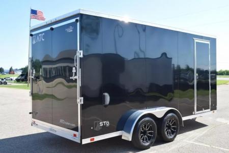 New ATC 7x16 STO 400 ALUMINUM CARGO TRAILER