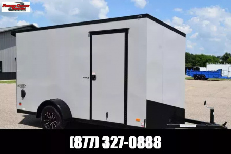 New BRAVO 6x12 SCOUT *MIDNIGHT EDITION* ENCLOSED CARGO TRAILER