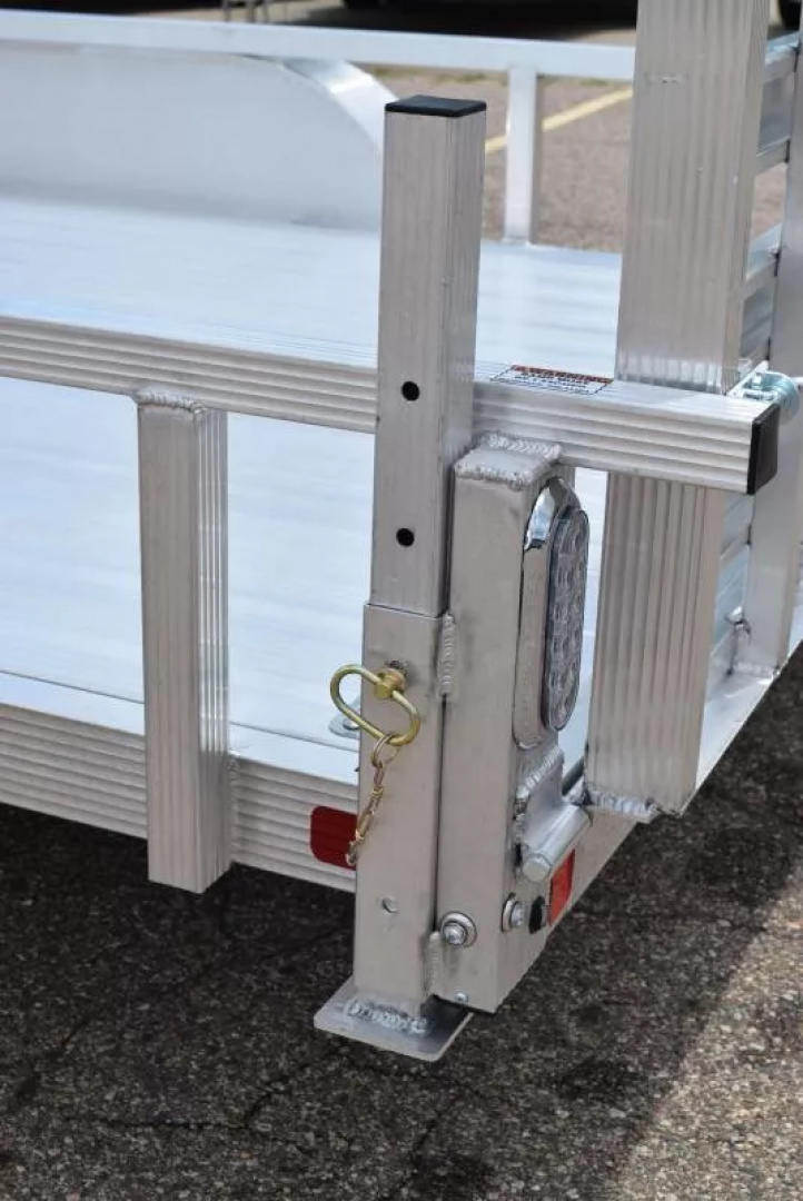 New SPORT HAVEN 7x16 DELUXE OPEN UTILITY TRAILER w/ HD REAR RAMP GATE