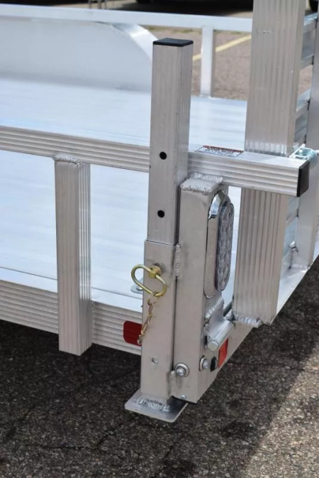 New SPORT HAVEN 7x16 DELUXE OPEN UTILITY TRAILER w/ HD REAR RAMP GATE