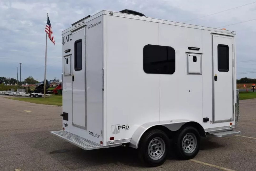 New ATC PRO300 7x12 FIBER OPTIC SPLICING TRAILER w/4.5k GENERATOR
