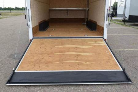 New BRAVO STAR 8.5x18 GREENPRO ENCLOSED LANDSCAPE CARGO TRAILER w/ POLYCOR EXTERIOR