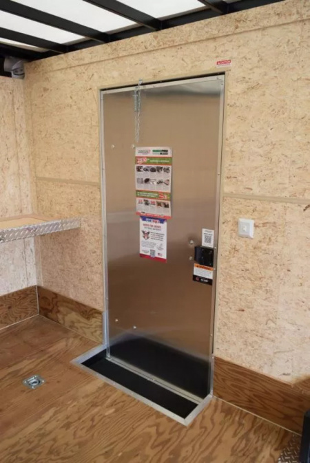 New BRAVO STAR 8.5x18 GREENPRO ENCLOSED LANDSCAPE CARGO TRAILER w/ POLYCOR EXTERIOR