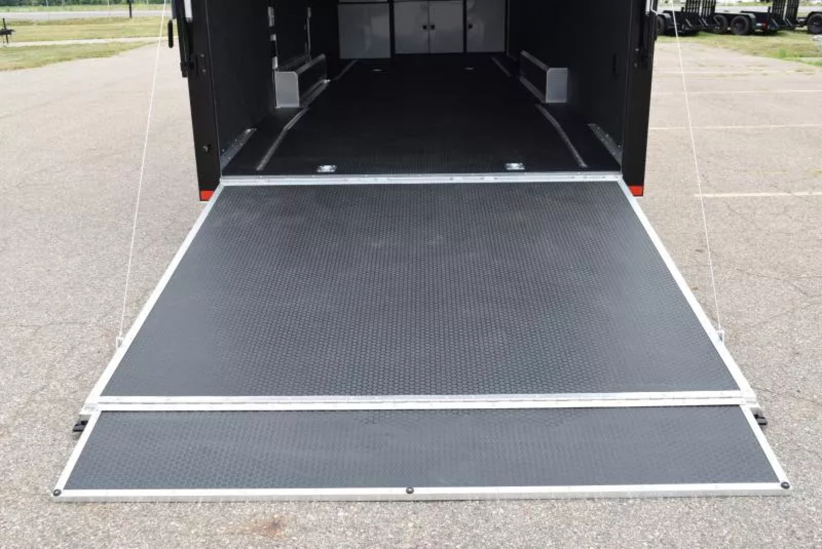 New ATC 8.5x28' ROM 400 RACE HAULER *PREMIER PACKAGE* w/ PREMIUM ESCAPE DOOR