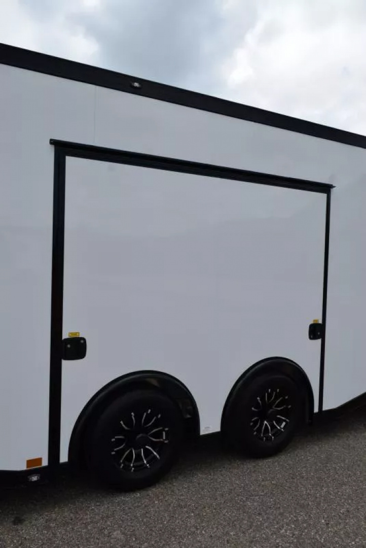 New ATC 8.5x28' ROM 400 RACE HAULER *PREMIER PACKAGE* w/ PREMIUM ESCAPE DOOR