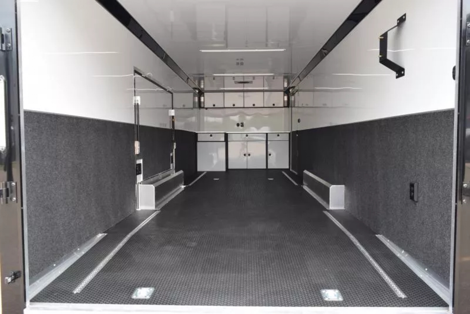 New ATC 8.5x28' ROM 400 RACE HAULER *PREMIER PACKAGE* w/ PREMIUM ESCAPE DOOR
