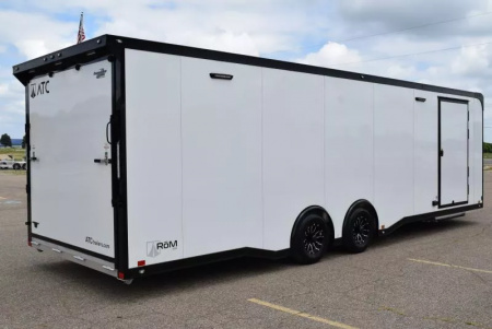 New ATC 8.5x28' ROM 400 RACE HAULER *PREMIER PACKAGE* w/ PREMIUM ESCAPE DOOR