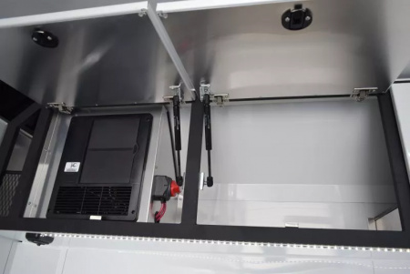 New ATC 8.5x28' ROM 400 RACE HAULER *PREMIER PACKAGE* w/ PREMIUM ESCAPE DOOR