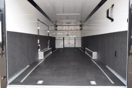 New ATC 8.5x28' ROM 400 RACE HAULER *PREMIER PACKAGE* w/ PREMIUM ESCAPE DOOR