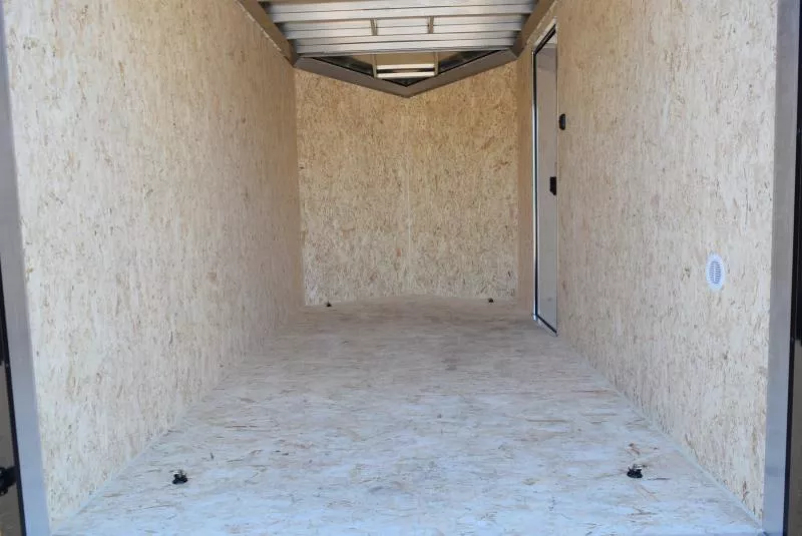 New ATC 6x12 STO 300 ALUMINUM CARGO TRAILER w/ BLACK TRIM PACKAGE