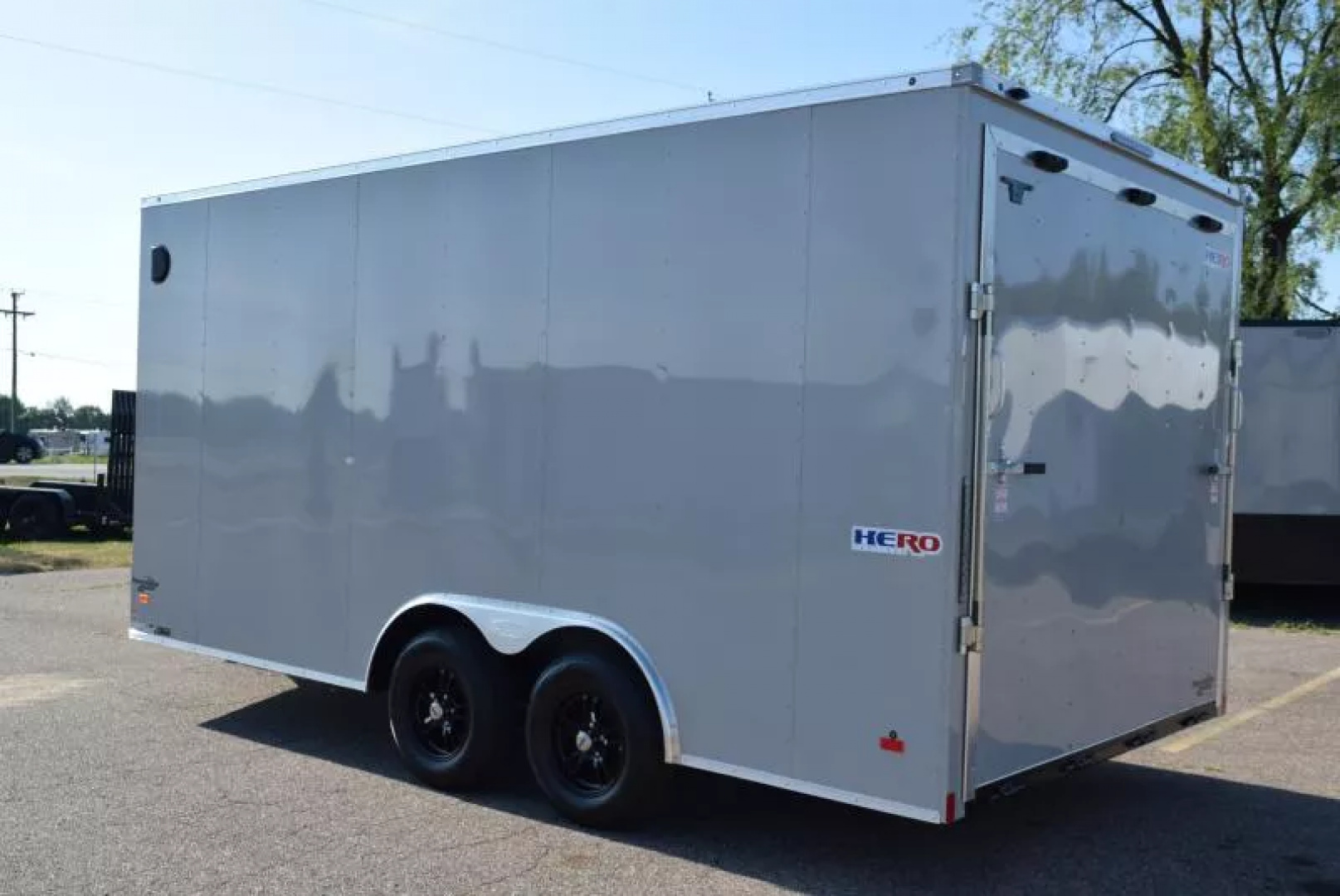 New BRAVO HERO 8.5x16 ENCLOSED CARGO TRAILER - 7k GVWR