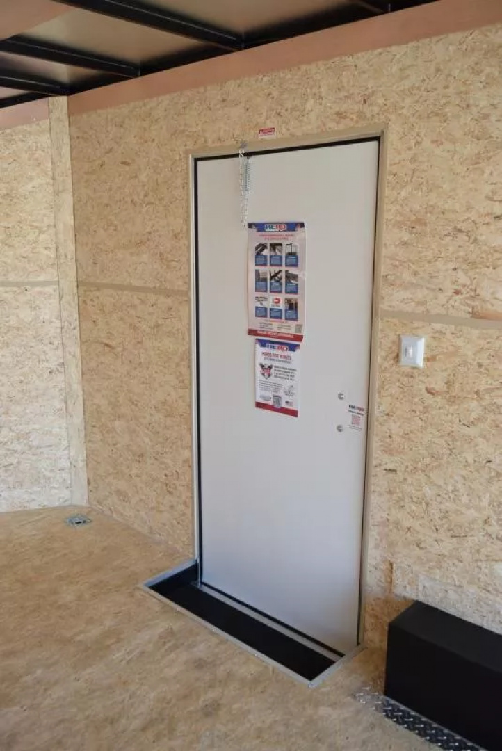 New BRAVO HERO 8.5x16 ENCLOSED CARGO TRAILER - 7k GVWR