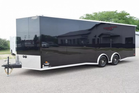 New BRAVO 8.5x24 SCOUT PERFORMANCE ENCLOSED RACE TRAILER