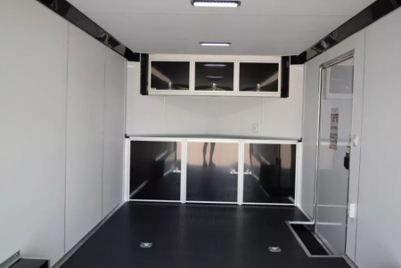 New BRAVO 8.5x24 SCOUT PERFORMANCE ENCLOSED RACE TRAILER