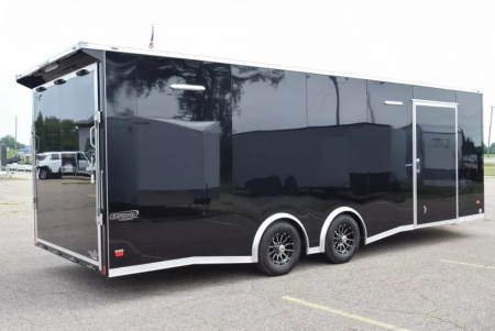 New BRAVO 8.5x24 SCOUT PERFORMANCE ENCLOSED RACE TRAILER