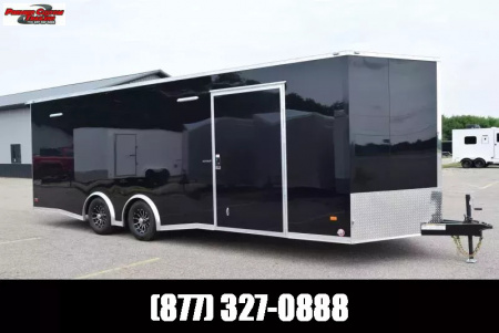 New BRAVO 8.5x24 SCOUT PERFORMANCE ENCLOSED RACE TRAILER
