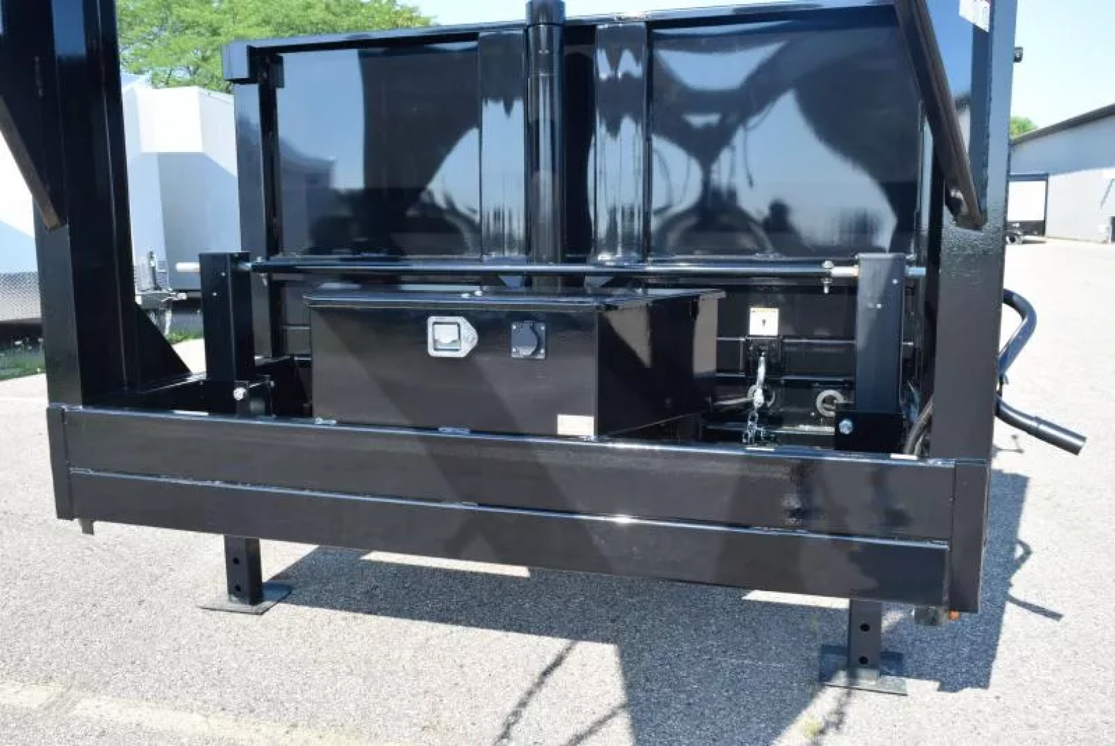 New GRIFFIN 7x16 GOOSENECK DUMP TRAILER w/ TELESCOPING CYLINDER