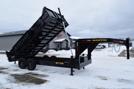 New 2026 Griffin Trailers GT716 Dump Trailer