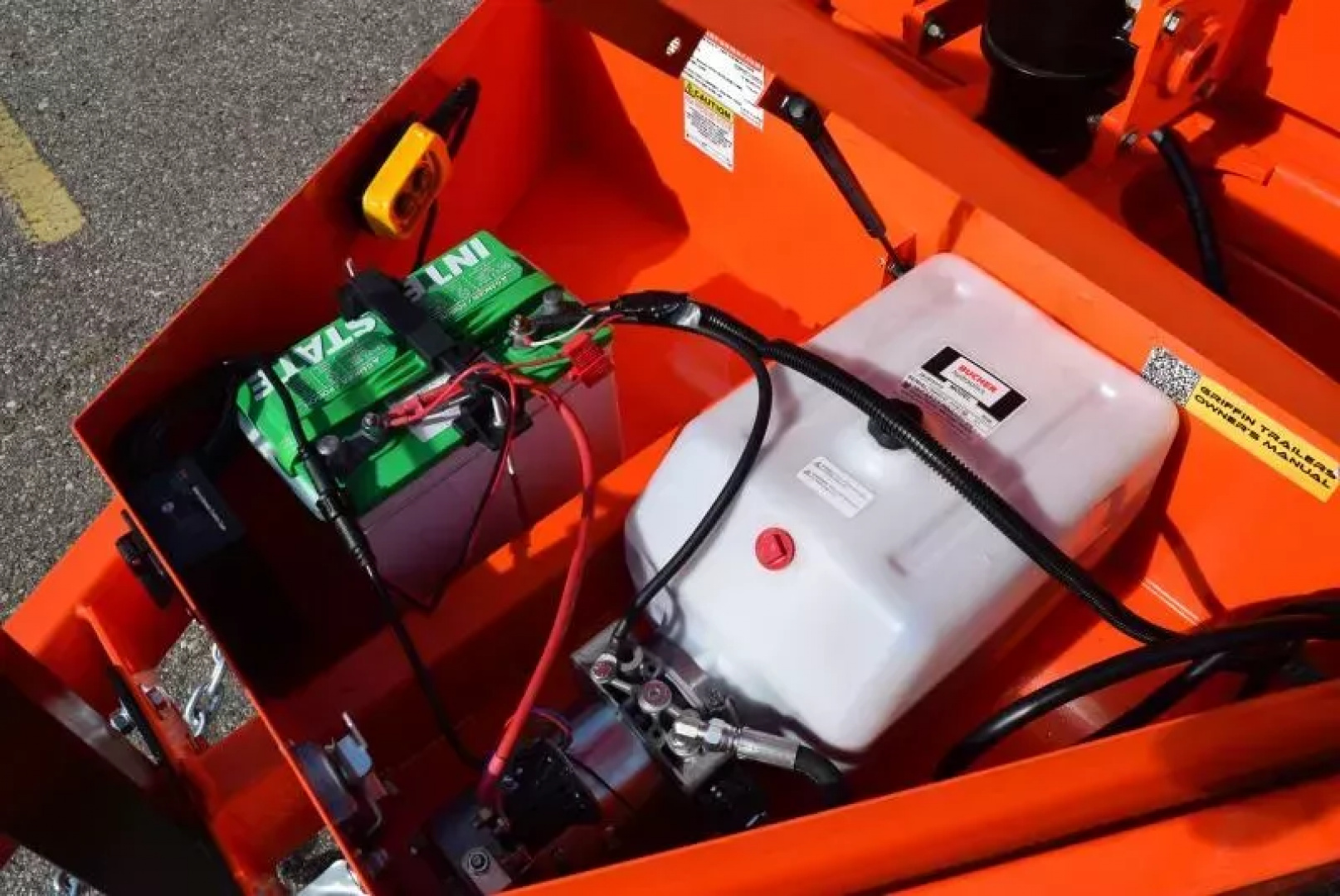 New GRIFFIN 7x14 14K DUMP TRAILER w/ TELESCOPING CYLINDER