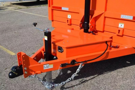 New GRIFFIN 7x14 14K DUMP TRAILER w/ TELESCOPING CYLINDER