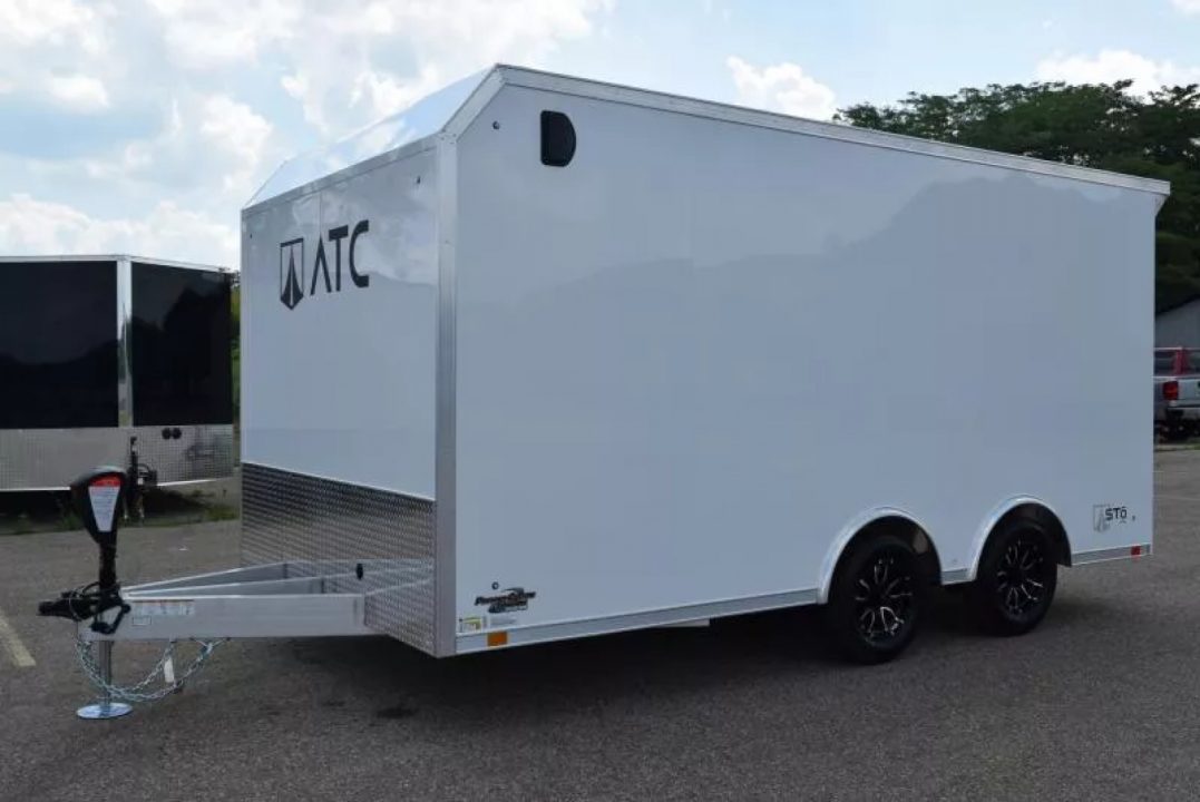 New ATC 8.5x16 STO 400 ALUMINUM CARGO TRAILER