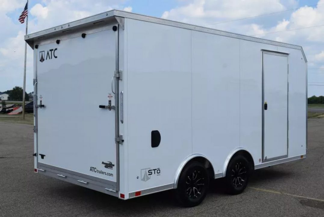 New ATC 8.5x16 STO 400 ALUMINUM CARGO TRAILER