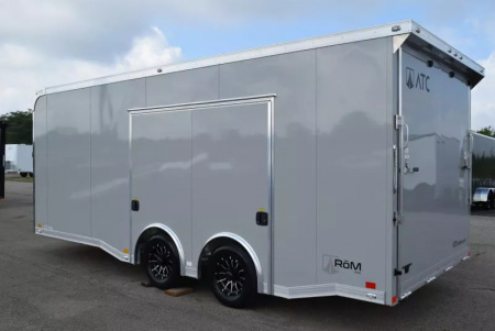 New ATC 8.5x20' ROM 400 CAR HAULER w/ PREMIUM ESCAPE DOOR