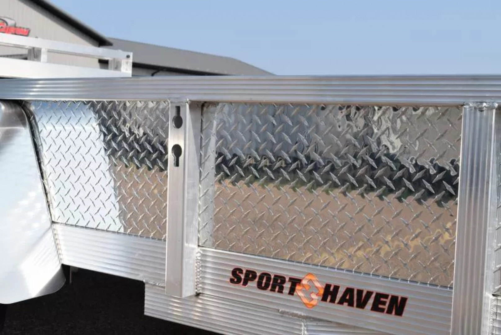 New SPORT HAVEN 6x10 DELUXE SERIES UTILITY TRAILER w/ ATP SIDES AND BI-FOLD RAMP GATE