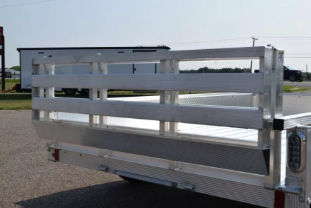 New SPORT HAVEN 6x10 DELUXE SERIES UTILITY TRAILER w/ ATP SIDES AND BI-FOLD RAMP GATE