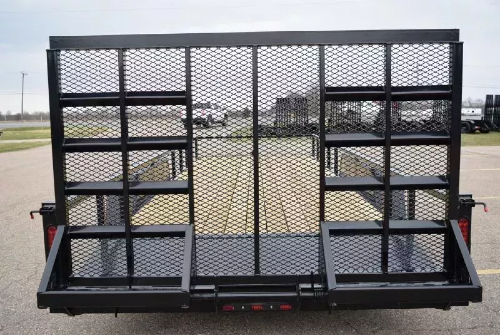 New BND 20' LANDSCAPE UTILITY TRAILER w/ 5200LB AXLES AND HD REAR RAMP GATE